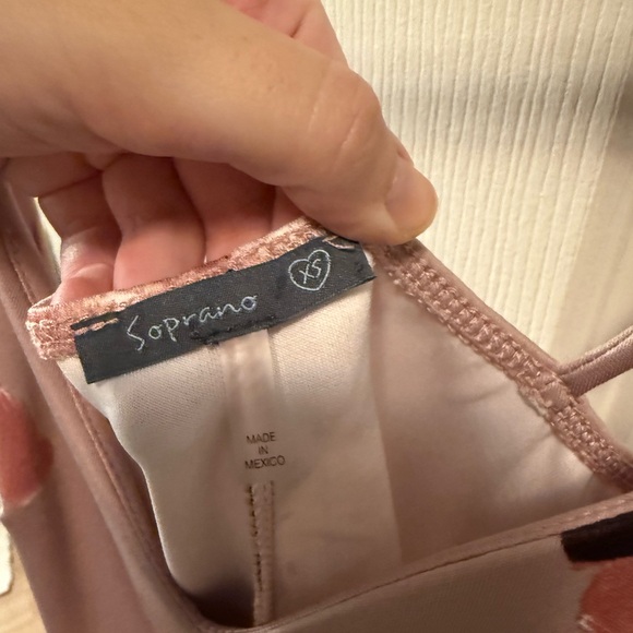 Soprano Blush Floral Mini Dress - Picture 2 of 2